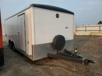  Salvage Wells Cargo Trailer