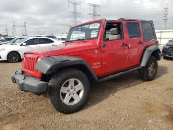  Salvage Jeep Wrangler