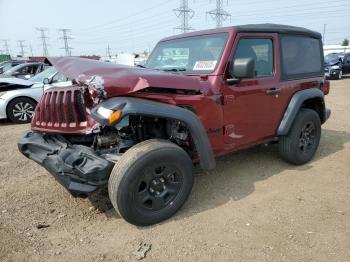  Salvage Jeep Wrangler