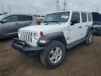  Salvage Jeep Wrangler