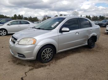  Salvage Chevrolet Aveo
