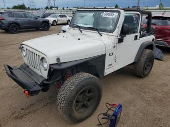  Salvage Jeep Wrangler