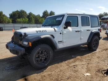  Salvage Jeep Wrangler