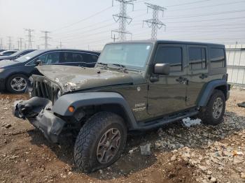  Salvage Jeep Wrangler