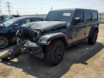  Salvage Jeep Wrangler