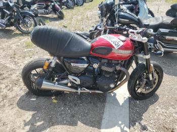  Salvage Triumph Motorcycle Speed Twin