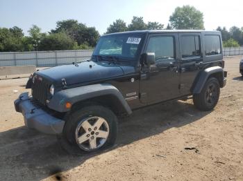  Salvage Jeep Wrangler