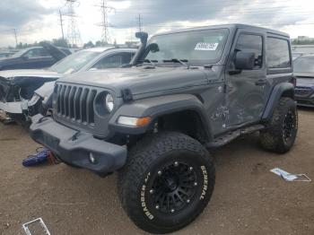  Salvage Jeep Wrangler