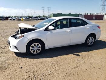  Salvage Toyota Corolla