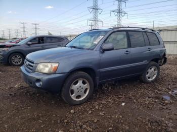  Salvage Toyota Highlander