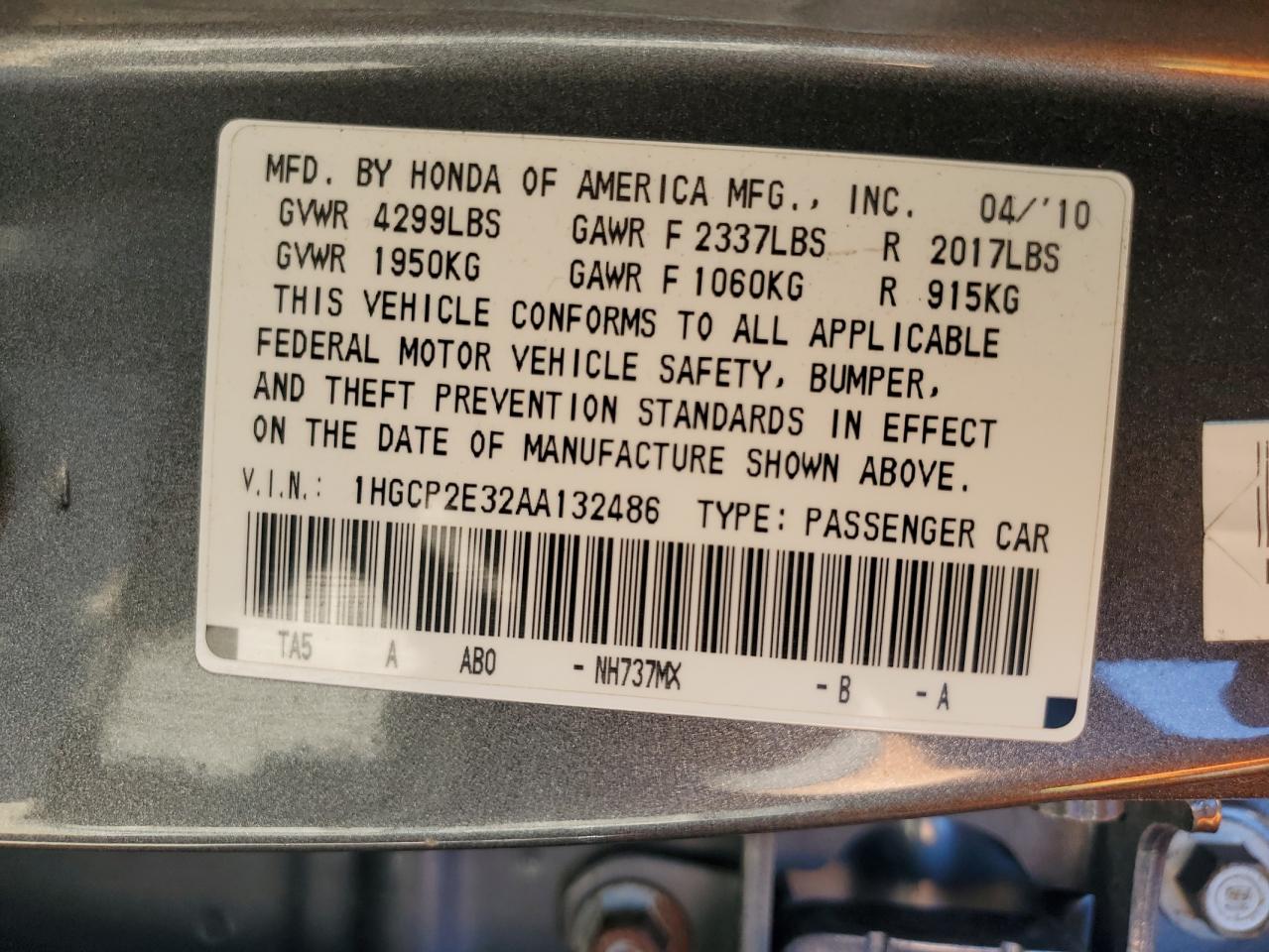 Honda Accord Lx Image 7