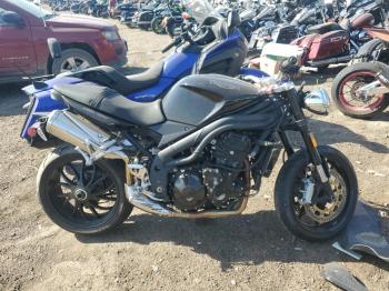  Salvage Triumph Motorcycle Speedtripl