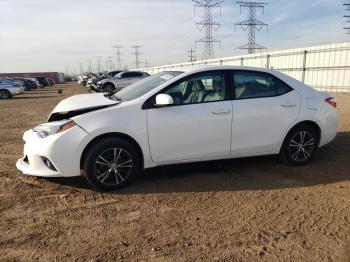  Salvage Toyota Corolla