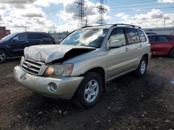  Salvage Toyota Highlander