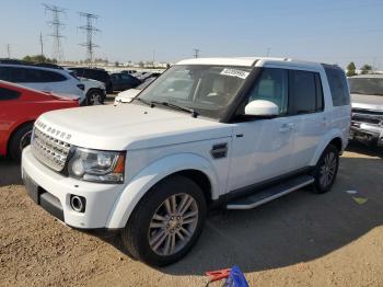  Salvage Land Rover LR4