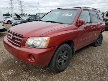  Salvage Toyota Highlander