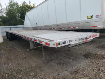  Salvage Fontaine Flatbed Tr