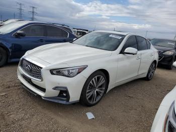 Salvage INFINITI Q50