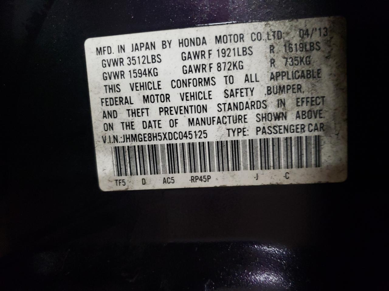 Honda Fit Sport Image 13