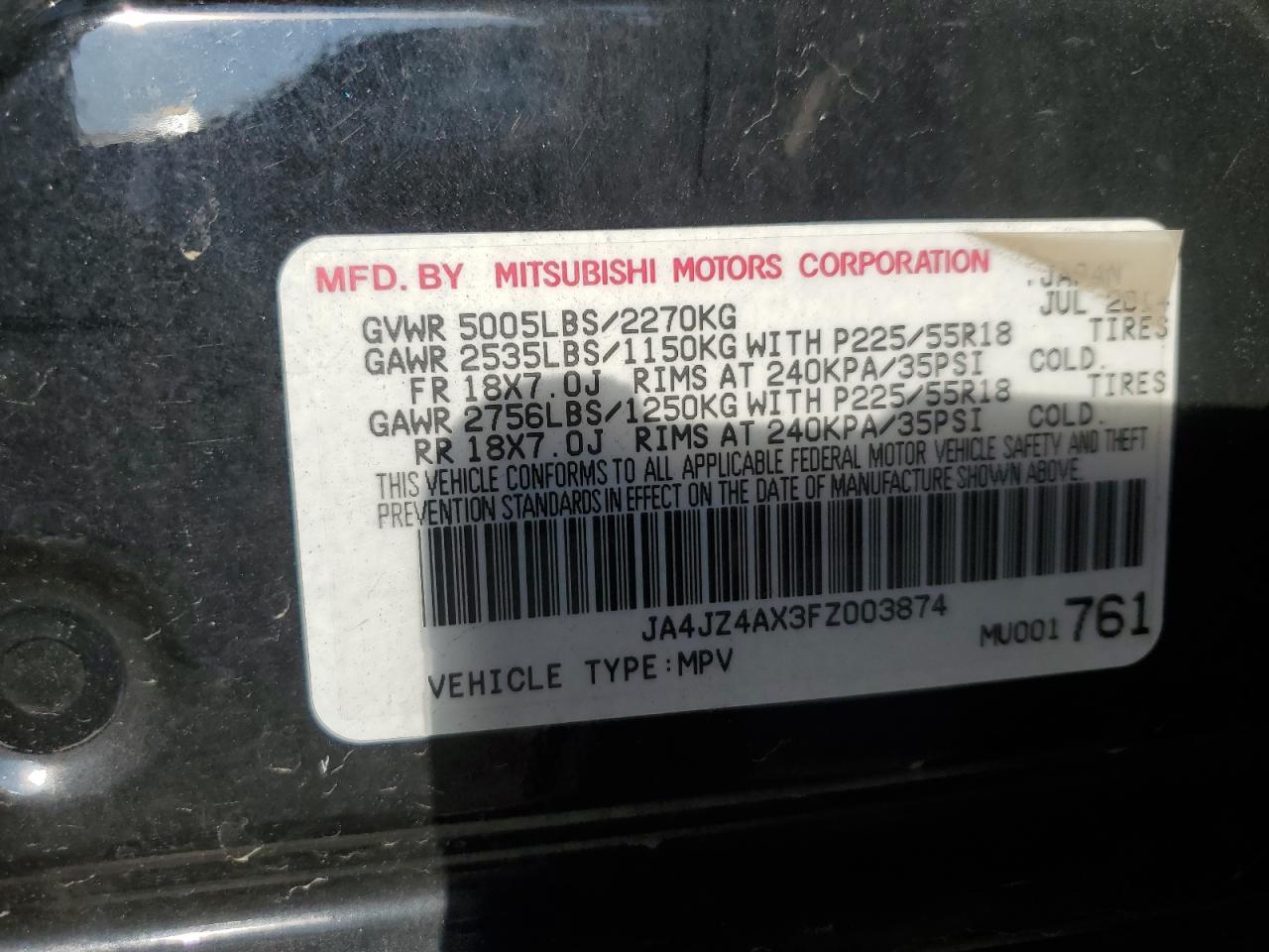 Mitsubishi Outlander Gt Image 2