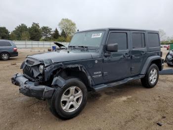  Salvage Jeep Wrangler