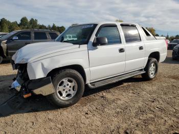  Salvage Chevrolet Avalanche
