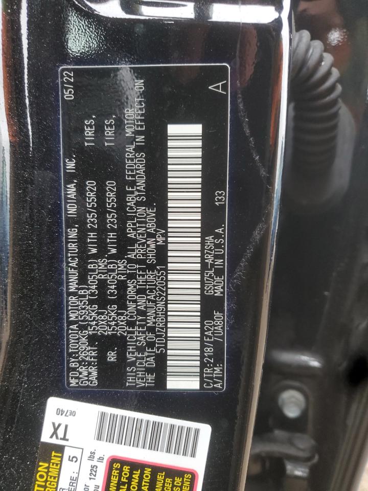 Toyota Highlander Xse Image 9