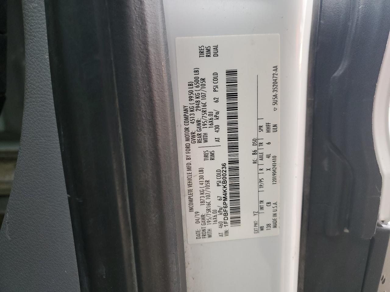 Ford Transit T-350 Hd Image 9