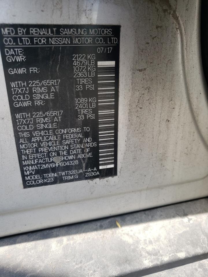 Nissan Rogue S Image 3