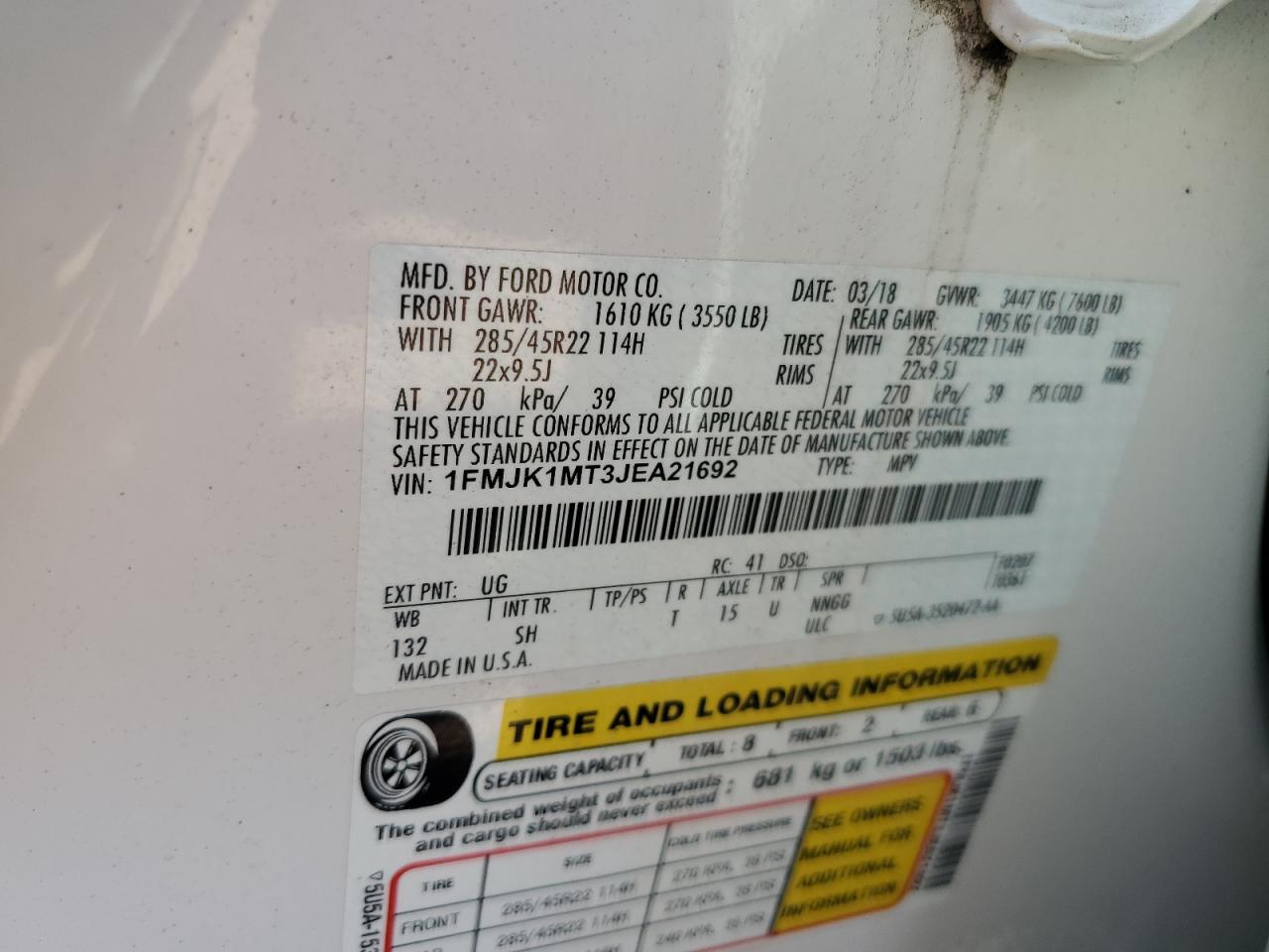 Ford Expedition Max Platinum Image 14