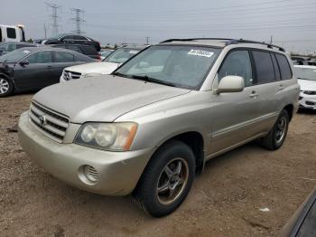  Salvage Toyota Highlander
