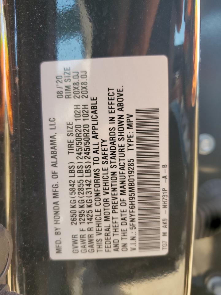 Honda Pilot Touring Image 9