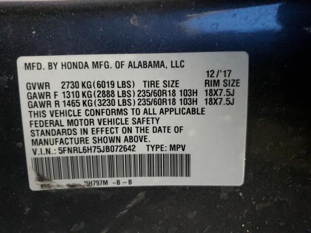 Honda Odyssey Exl Image 13
