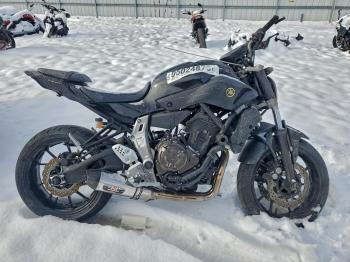  Salvage Yamaha Fz-07 09