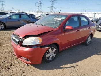  Salvage Chevrolet Aveo