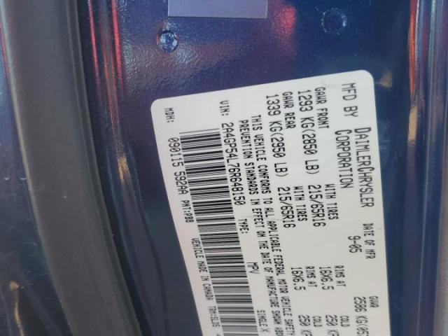 Chrysler Minivan Touring Image 5