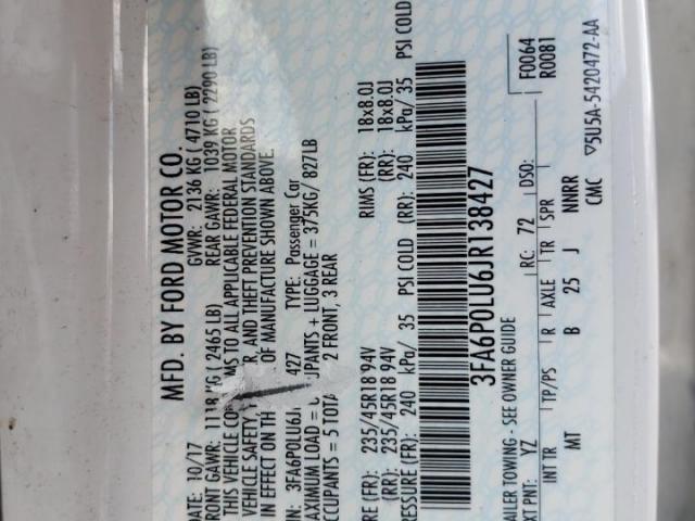 Ford Fusion Se Hybrid Image 5