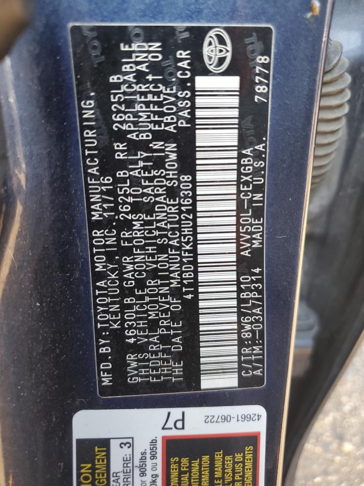 Toyota Camry Hybrid Image 13