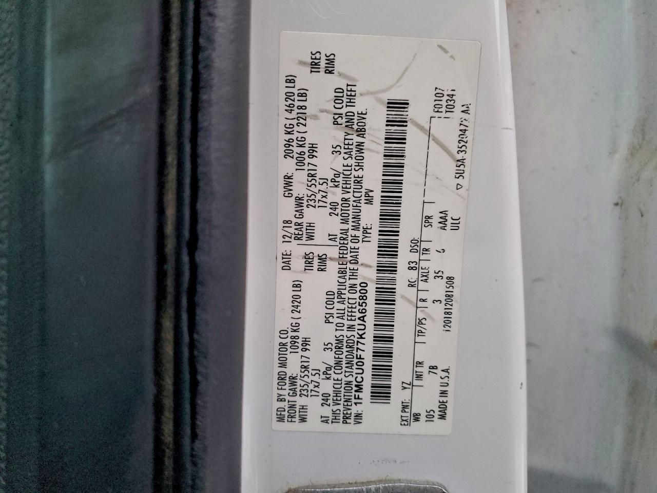 Ford Escape S Image 11