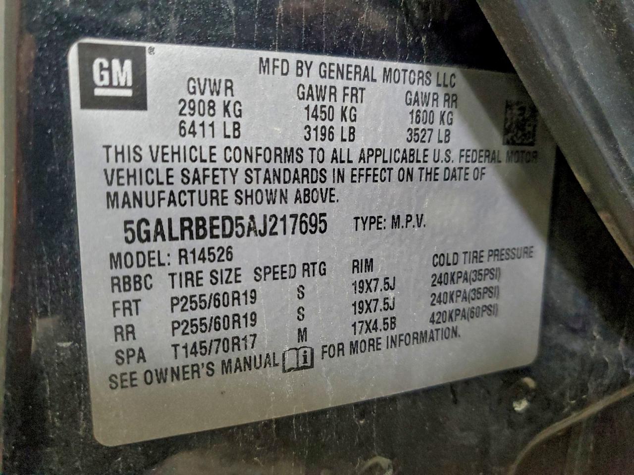 Buick Enclave Cxl Image 9