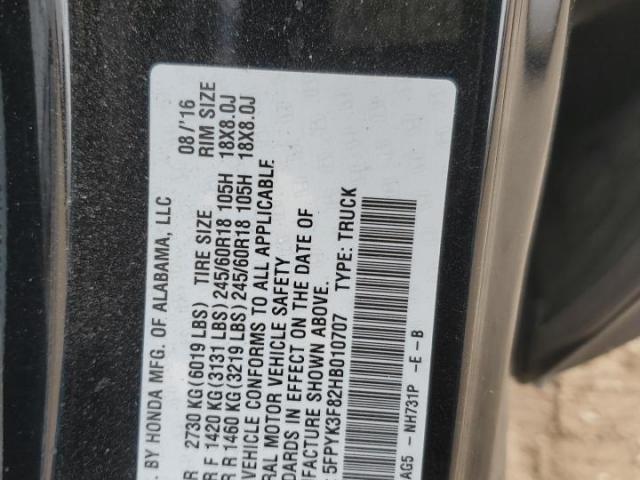 Honda Ridgeline Black Edition Image 10