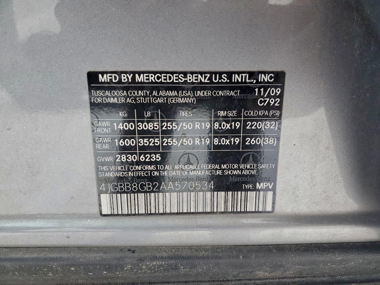 Mercedes-Benz M-Class 350 4matic Image 9