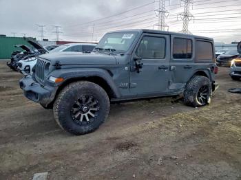  Salvage Jeep Wrangler