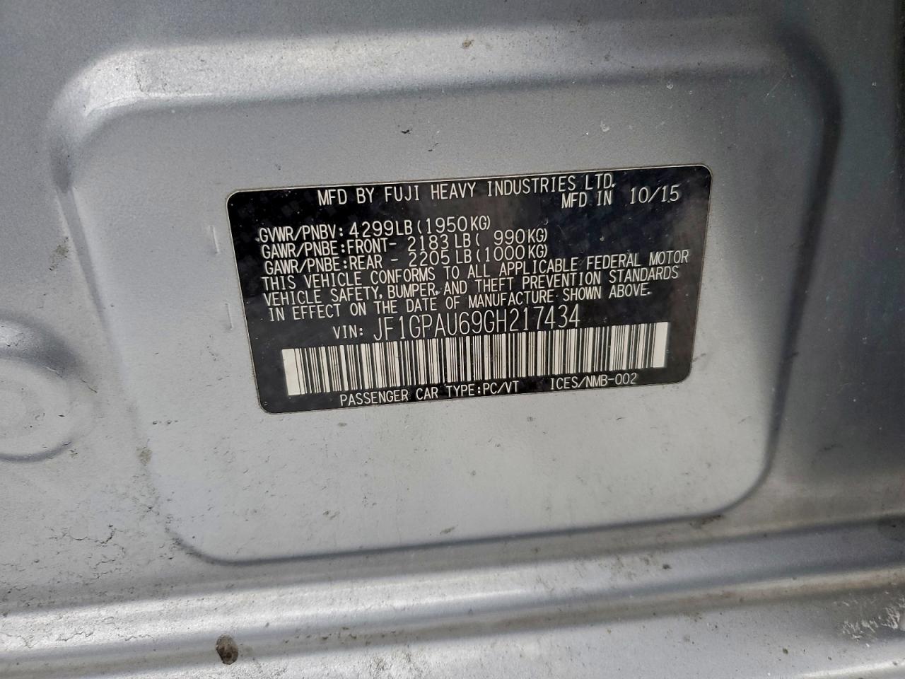 Subaru Impreza Sport Limited Image 12