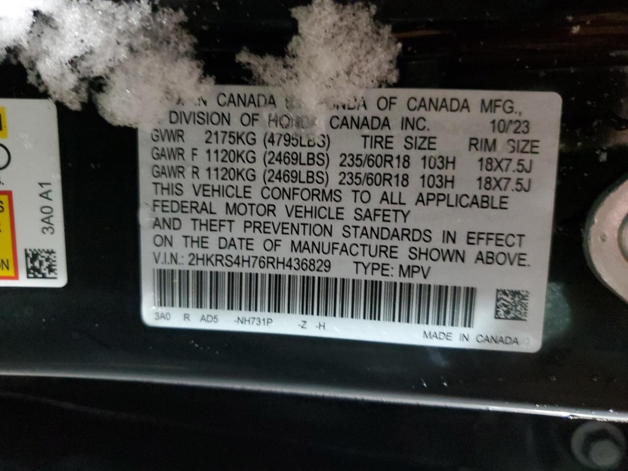 Honda Crv Exl Image 2