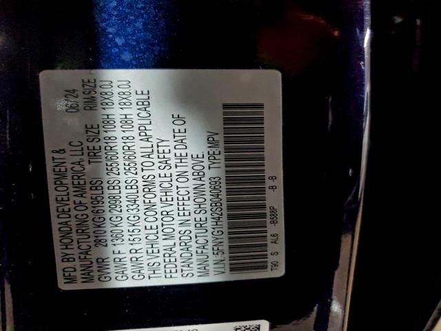 Honda Pilot Exl Image 10