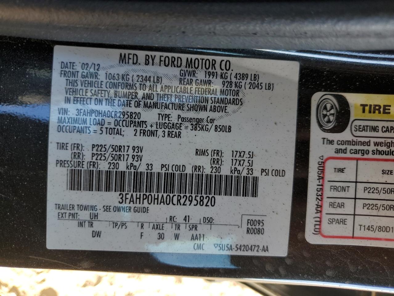 Ford Fusion Se Image 7