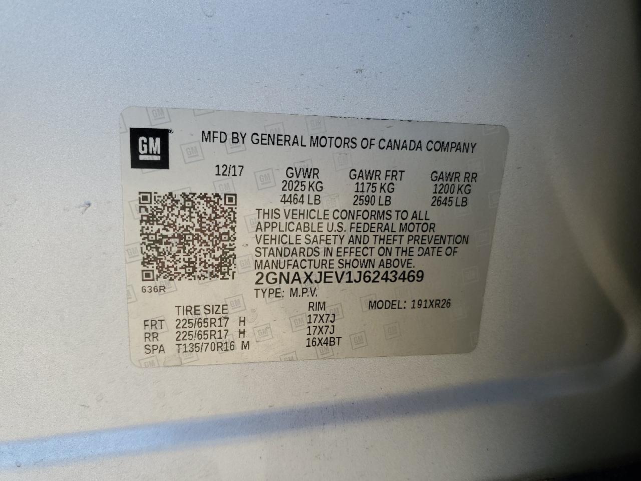 Chevrolet Equinox Lt Image 10