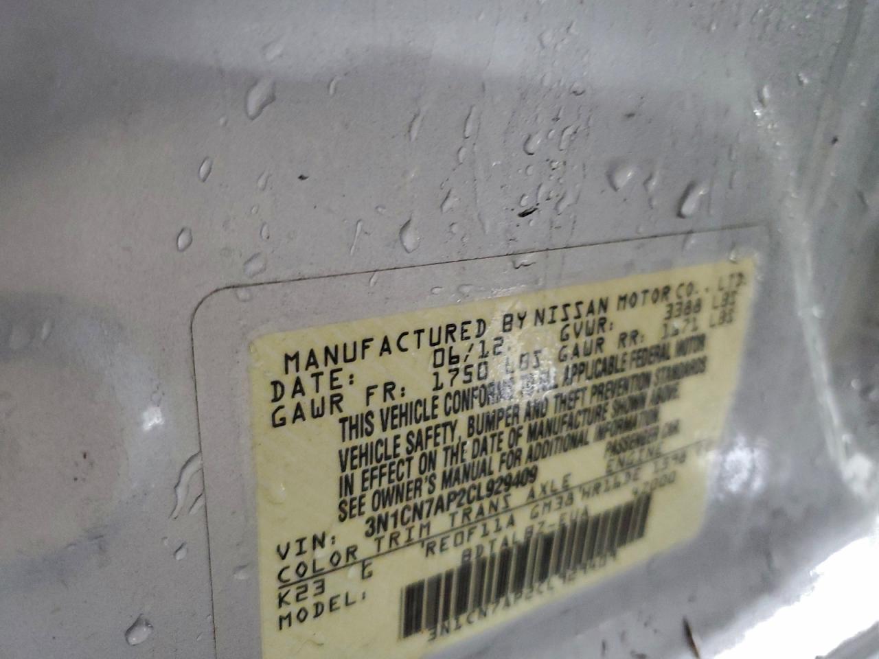 Nissan Versa S Image 11