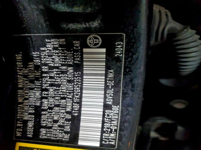 Toyota Camry Le Image 11